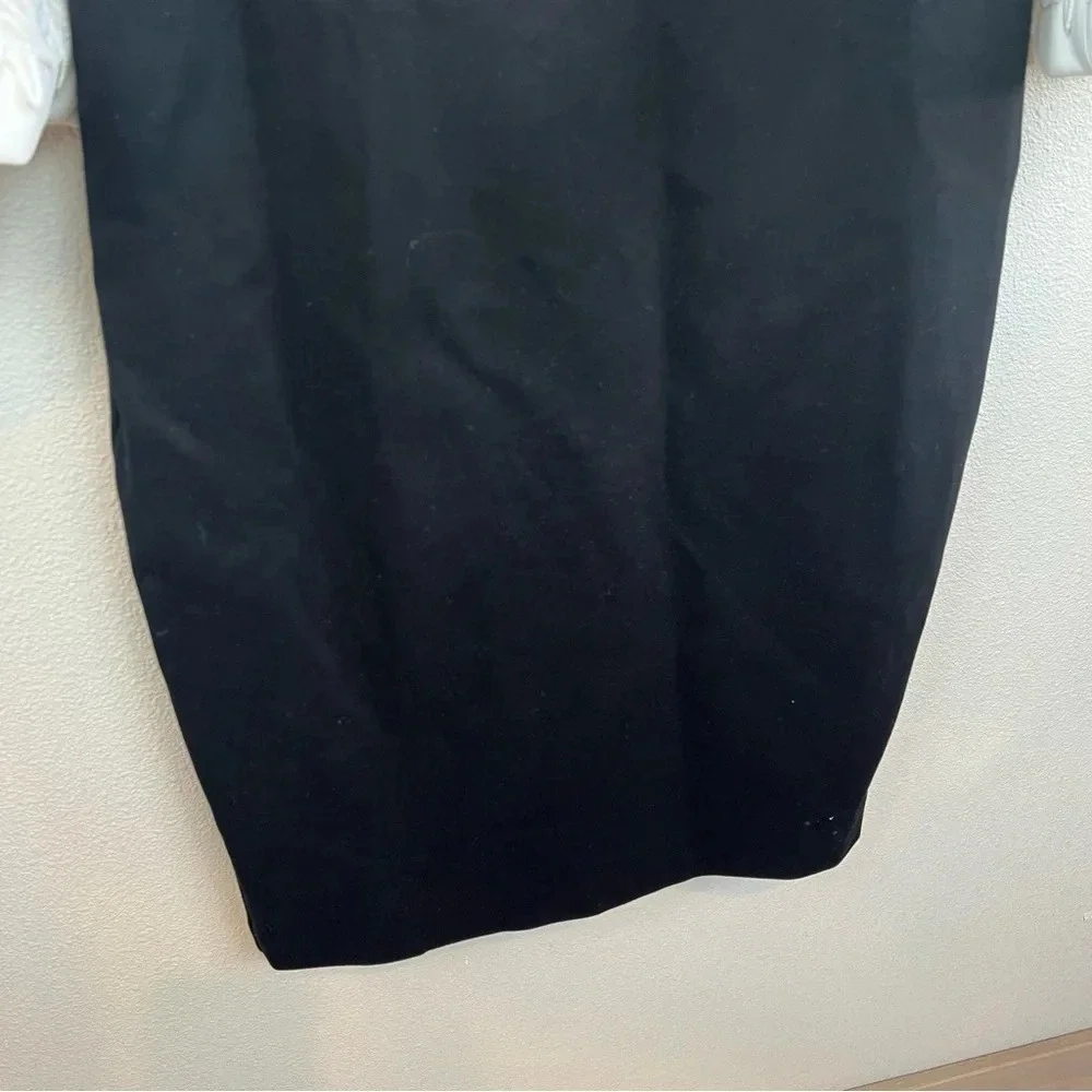 New Ted Baker Rastrel Sheath Dress Black White Bell Sleeve NWT Cocktail XS